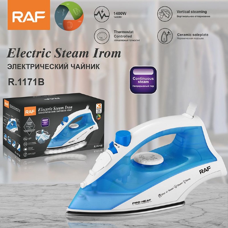 Fer à vapeur électrique RAF Défroisseur à vapeur portable pour vêtements