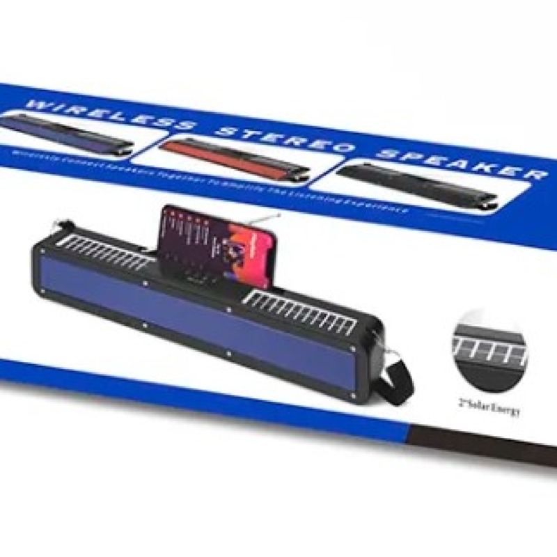 HF-F61S Haut-parleur basse stéréo haut-parleurs de graves sans fil avec radio FM TF/USB