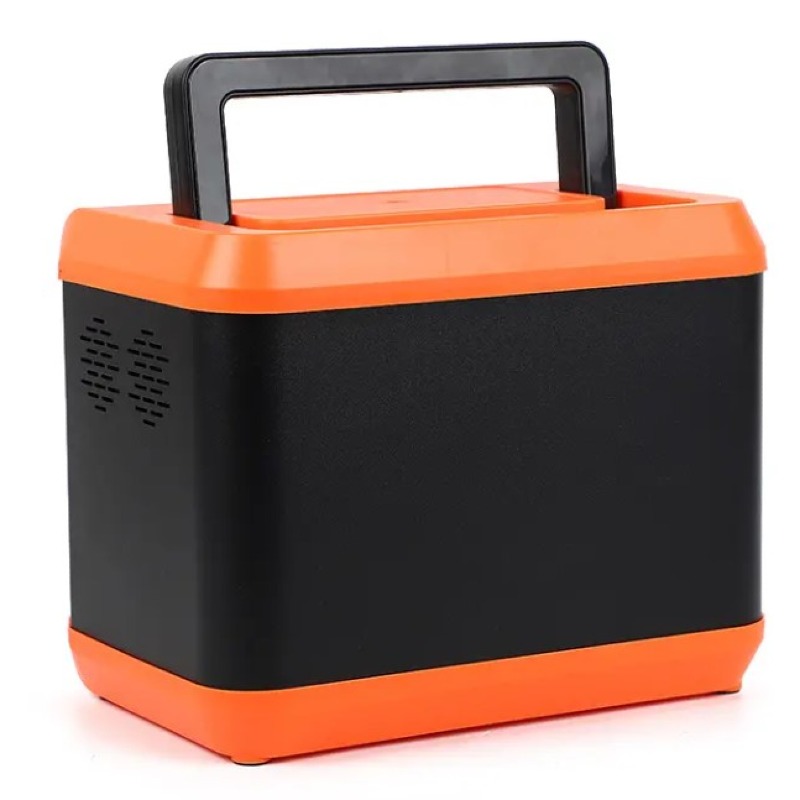 Batterie de stockage d'énergie, centrale électrique portable avec lumière LED, batterie solaire, banque d'alimentation mobile d'urgence, camping, pêche, 500W