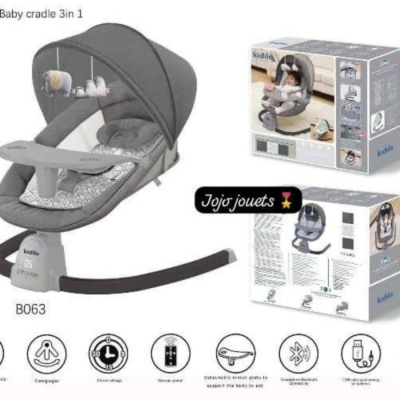 BALANCELLE ELECTRIQUE POUR BEBE – KIDILO