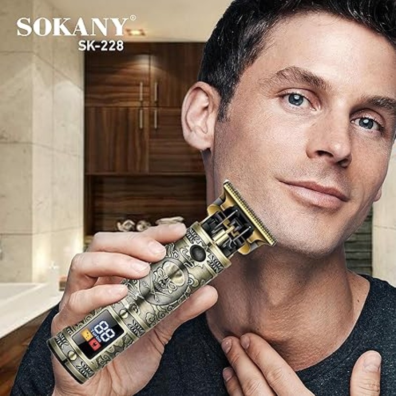 Rasoir et tondeuse à cheveux professionnels SOKANY