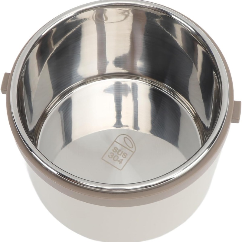 Boîte de conservation portable isolée à double couche en acier inoxydable 1,2 L