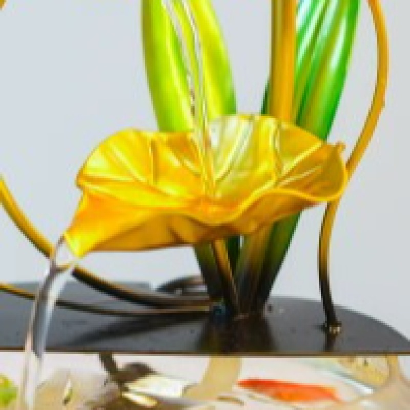 Fontaine Ornements d'eau pour aquarium en verre