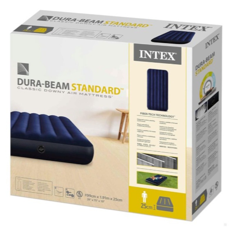 191x91x25cm Matelas Gonflable 1 place ) Moyen sans pompe