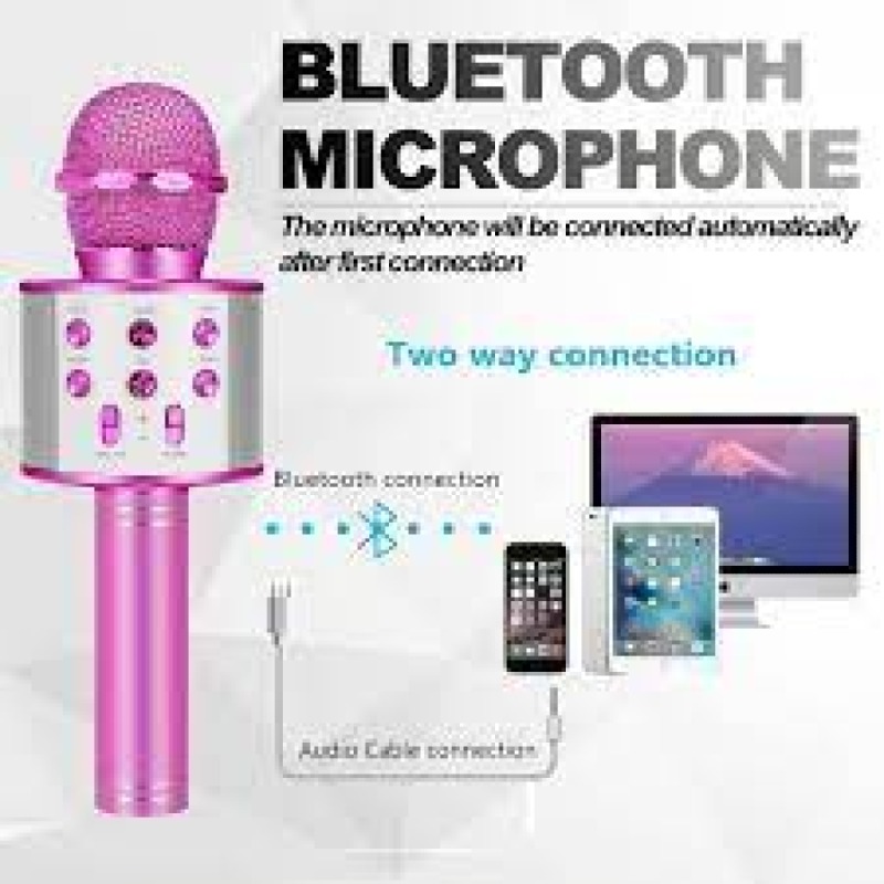KARAOKÉ MICROPHONE BLUETOOTH