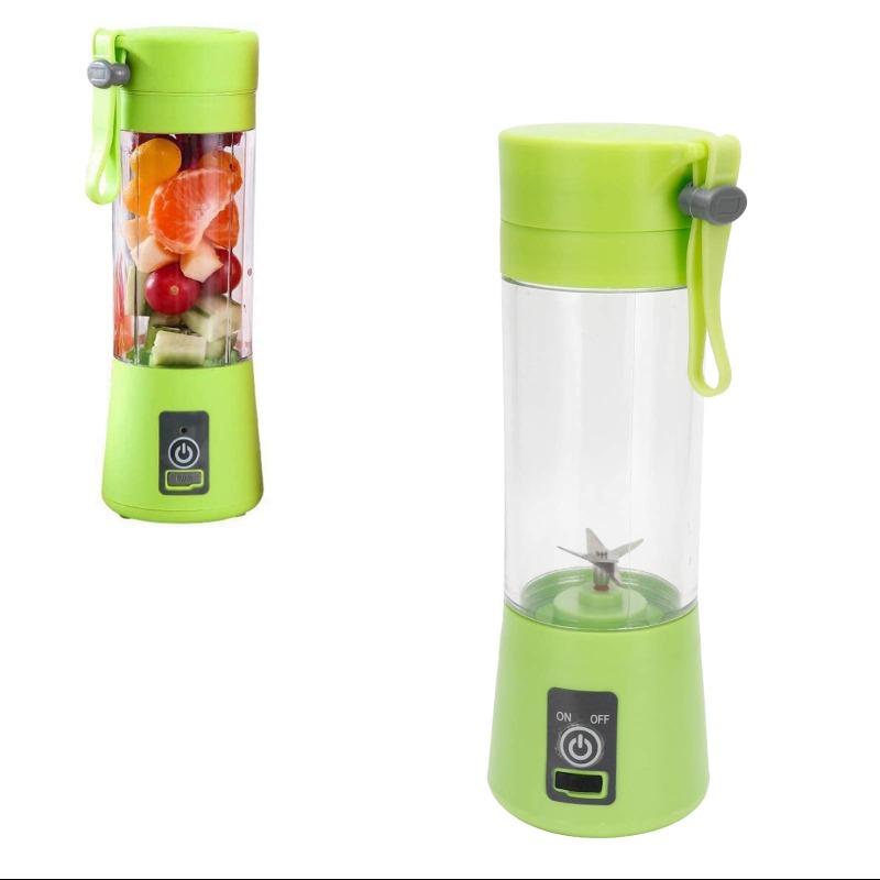 Mini mixeur 380 ml  Mélangeur De Fruits Pour La Maison Vert Bureau Gym
