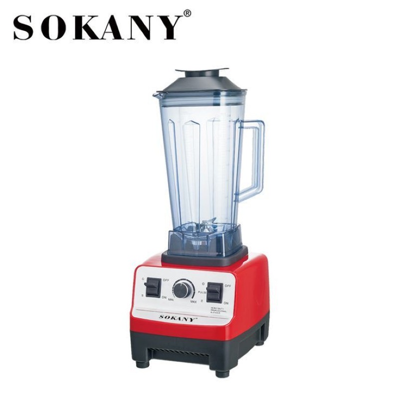 SOKANY-Mélangeur automatique de qualité commerciale, robot de cuisine, fruits, glace, smoknowden ies, sans BPA, pot de 2L, 4500W, rapDuty, centre commercial, Ju479