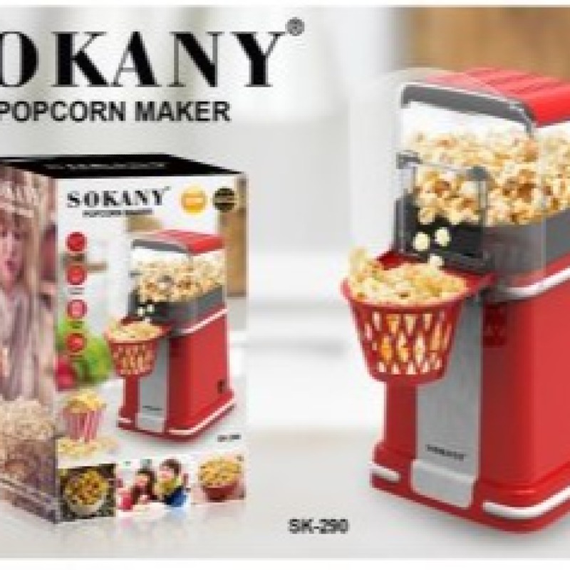 Machine à pop-corn électrique automatique