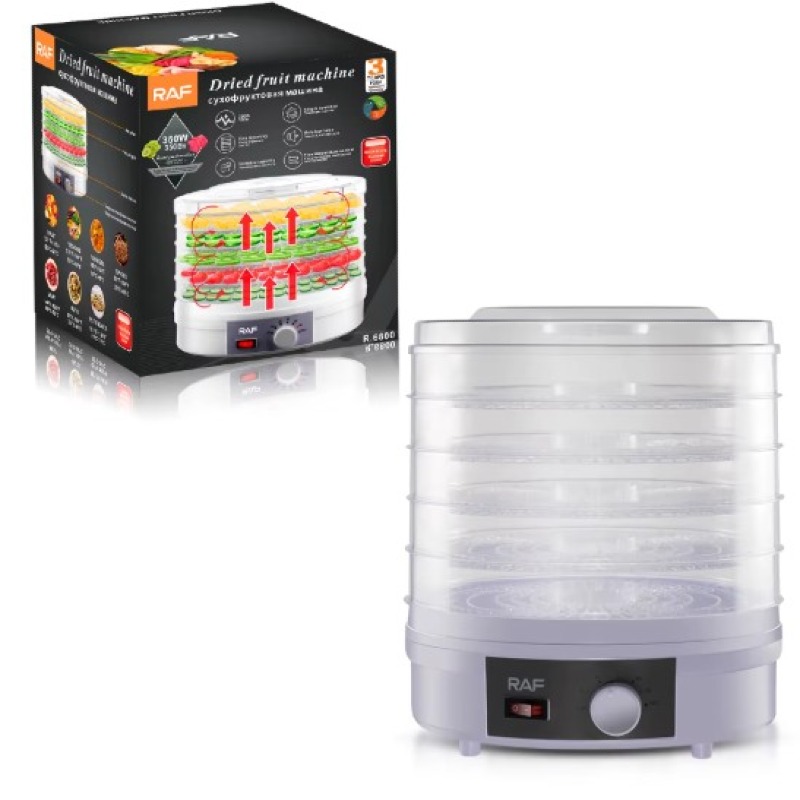Déshydrateur d'aliments végétaux à 5 couches populaire en vente/séchoir à fruits électrique