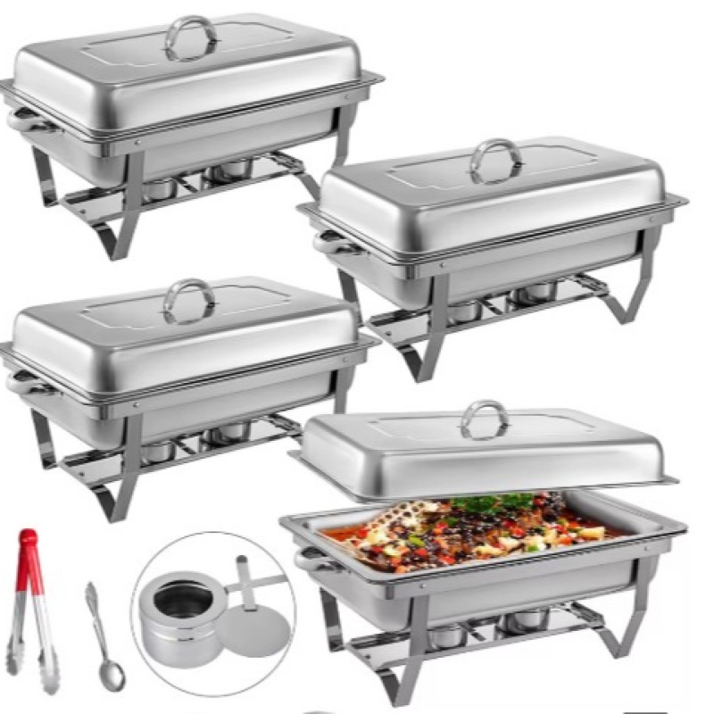 Buffet pliant en acier inoxydable 9L