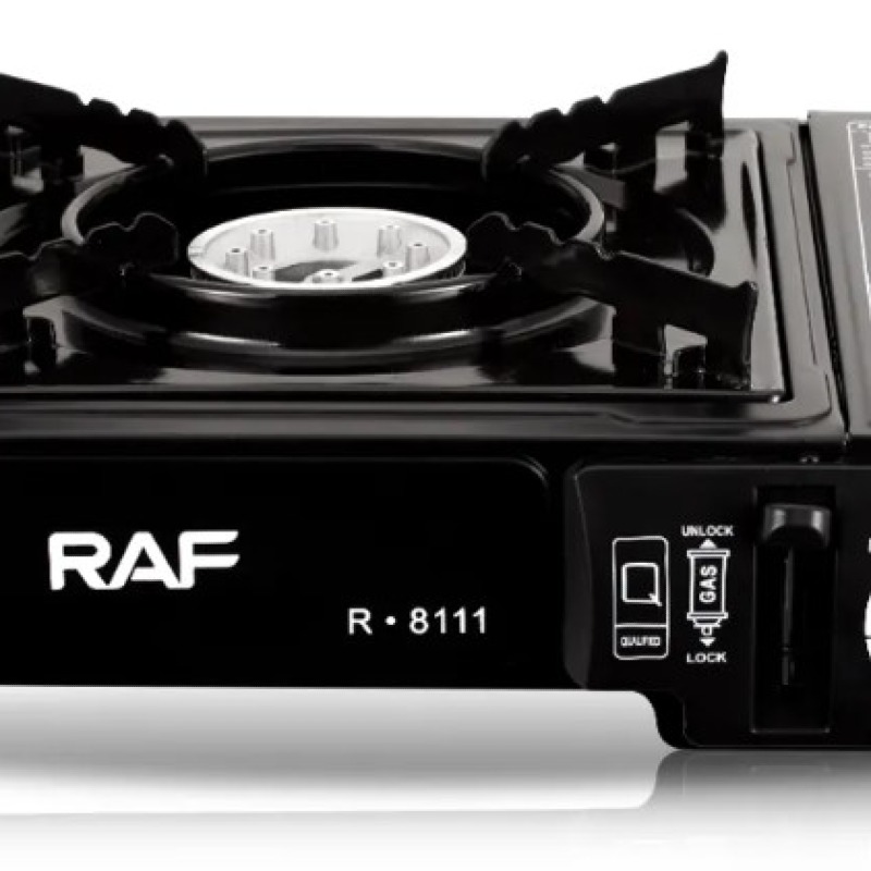 Réchaud à gaz portable 1 brûleur Réchaud de camping avec étui de transport Réchaud à gaz butane pour la cuisine