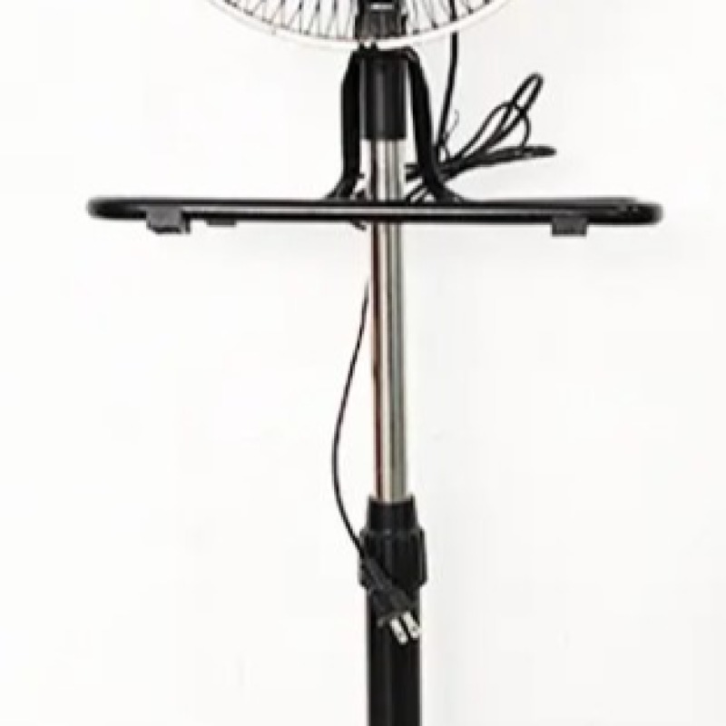Ventilateur électrique sur pied en plastique pour maison, 10 pouces