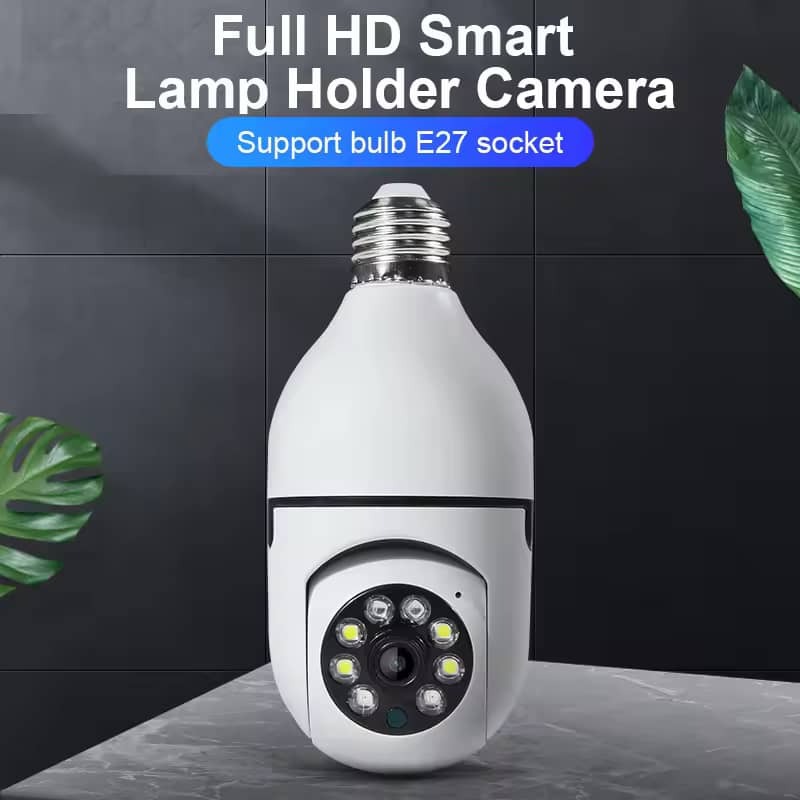 Camera Ampoule Wifi avec rotation 360°, surveillance a distance
