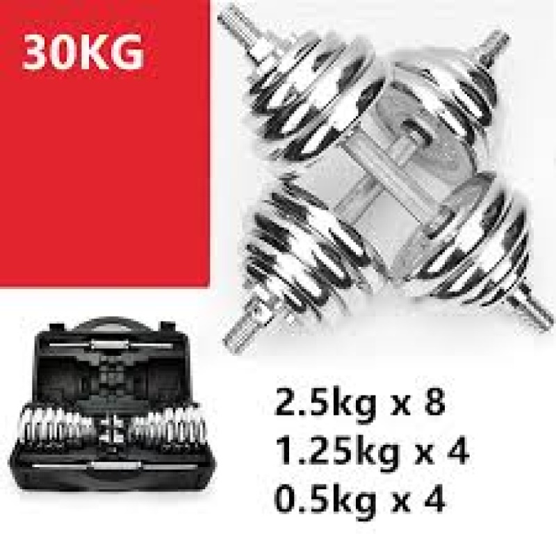 Haltères réglables | Ensemble multi-poids de 30 kg