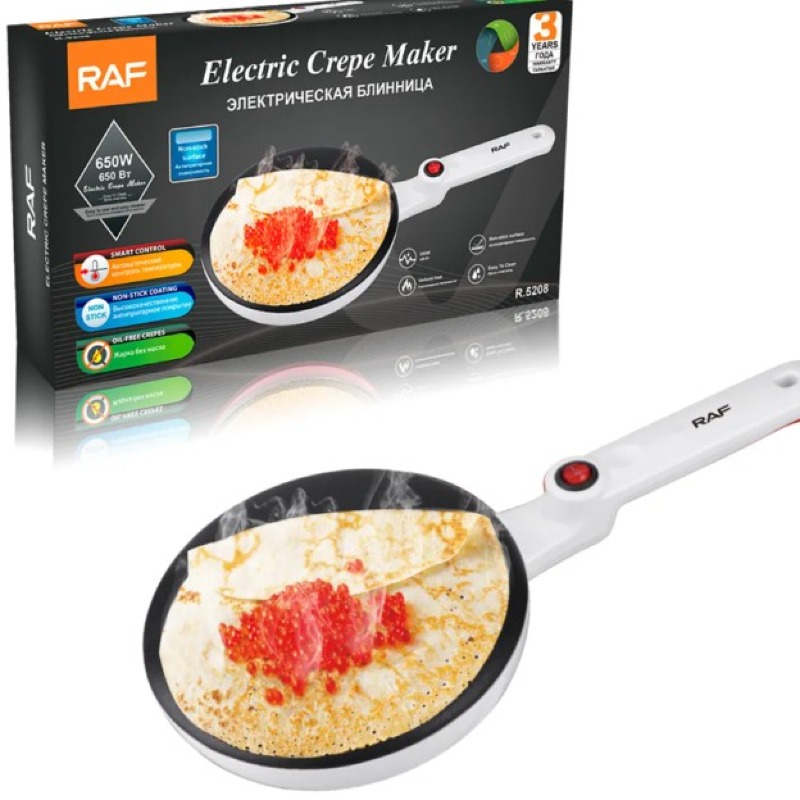 Mini crêpière électrique multi-foncés, antiadhésif, Portable, fait-tout pour la maison