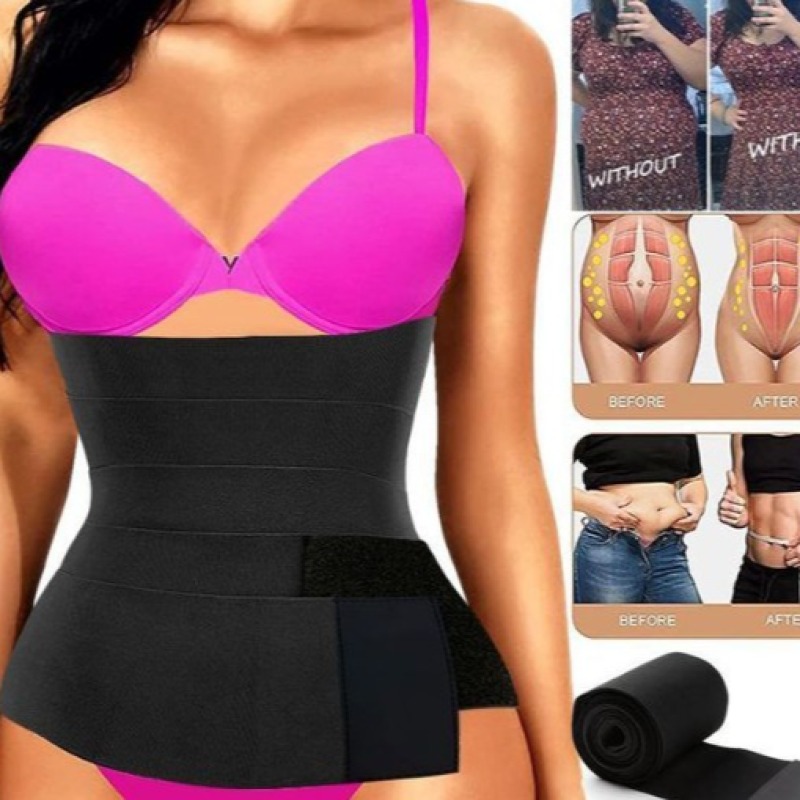 Ceinture Corset Amincissante Réglable 6Metre – Gaine de Taille Sculptant et Ajustable