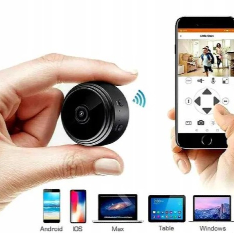 Mini Caméra Espion Sans Fil IP Wifi HD Android/ios 1080 A9