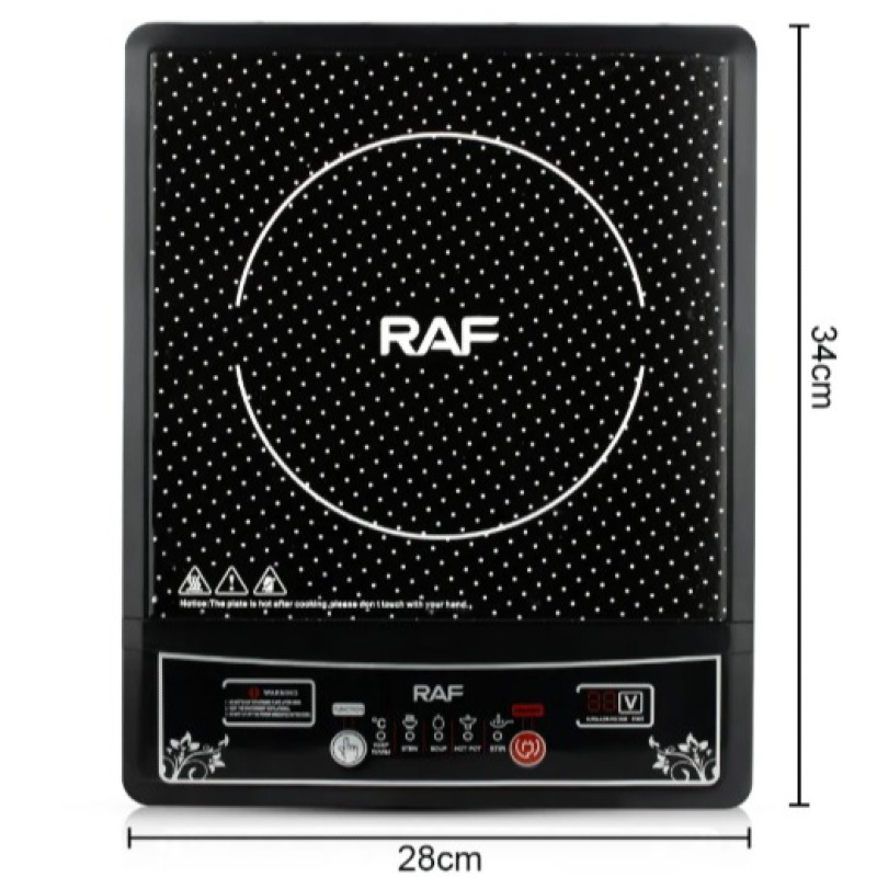 Cuisinière électrique à commande tactile de 2000W,