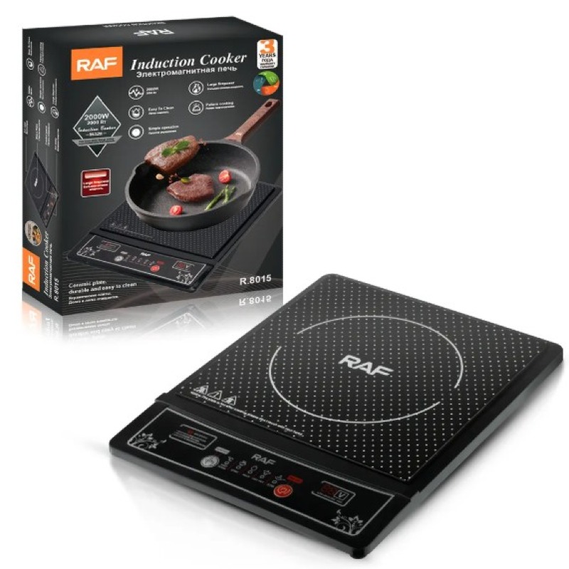 Cuisinière électrique à commande tactile de 2000W,