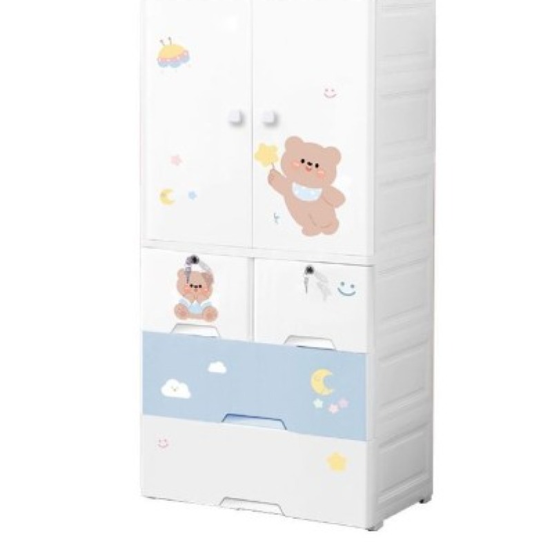 Meuble en plastique pour enfants, coffre mobile pour bébé, armoire d'angle, tiroir, rangement de jouets