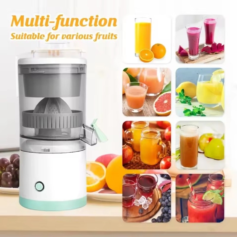 Extracteur De Fruits électrique 45w,Portable rechargeable - Citrus Juicer 