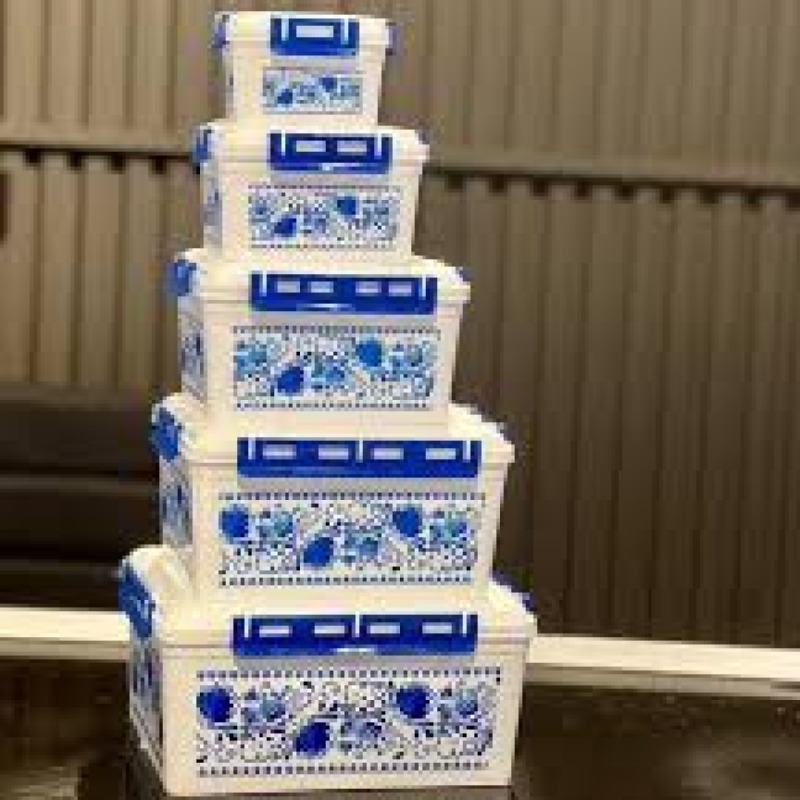 Lots de 5 BOLS en plastique