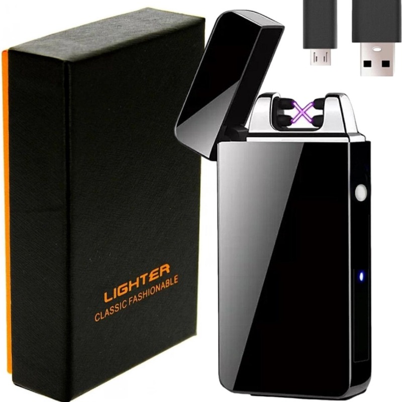Briquet Électronique Plasma Arc avec Indicateur Puissance
