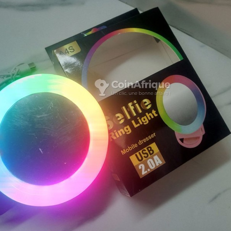 Anneau Lumineux Multicolore Pour Selfie