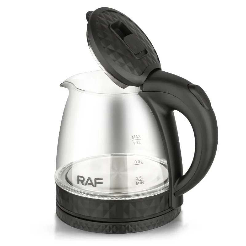 Chauffe-eau Bouilloires Electrique en Verre 1.2L 
