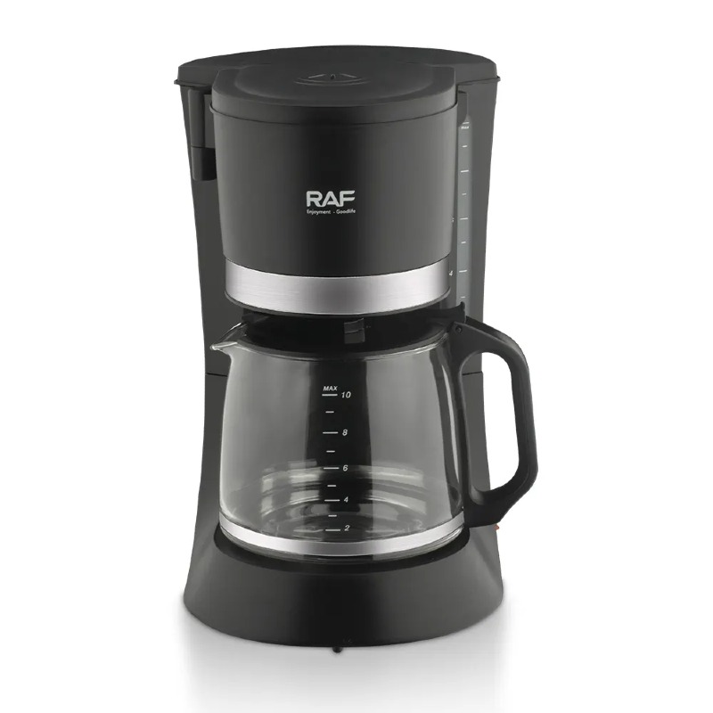 Machine à café RAF 1,2 L Cafetière expresso Cafetière goutte à goutte automatique avec fonction de maintien au chaud