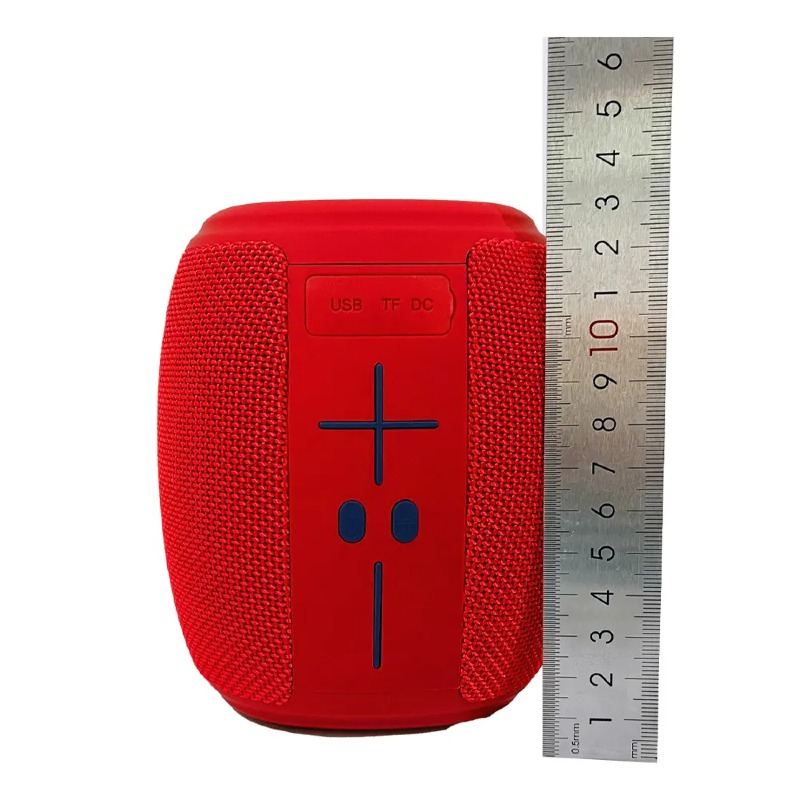 Haut-parleur 2.5 pouces sans fil à motifs colorés Bluetooth/USB/TF/Radio FM