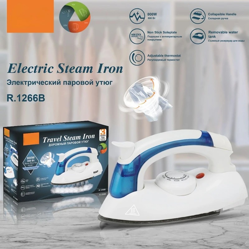Fer à Vapeur de Voyage Pliable – Léger, Compact, Efficace