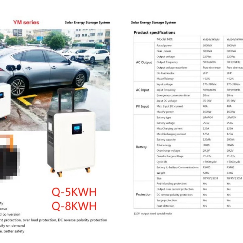 Générateur solaire 5KWH, Station d’Énergie Solaire Modulaire Q-5KWH – Autonomie et Puissance Fiables, Besoin d’une source d’énergie propre, fiable et autonome pour vos équipements sensibles ?