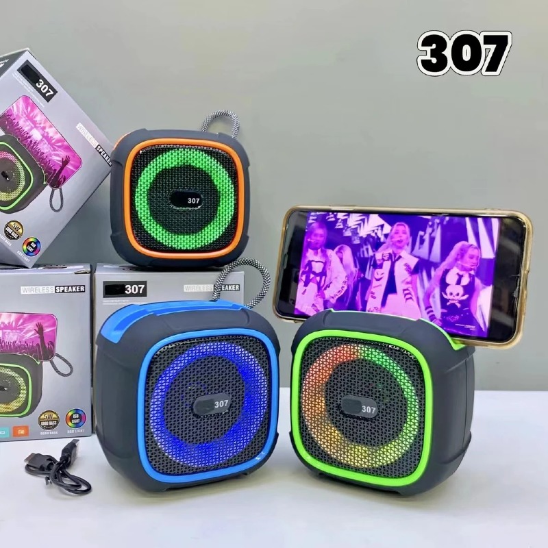 Enceinte Bluetooth Portable SY-307 – Le Son Puissant Qui Fait le Show