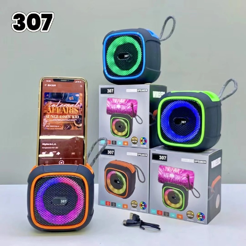 Enceinte Bluetooth Portable SY-307 – Le Son Puissant Qui Fait le Show