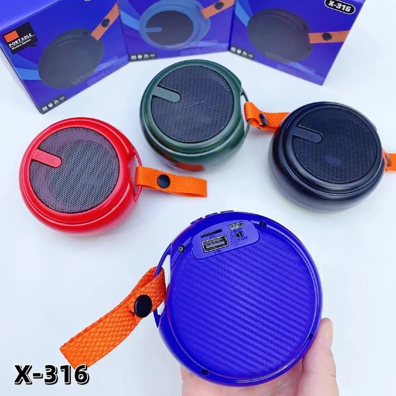 Mini Haut-Parleurs Bluetooth sans fil multifonction, carte SD  