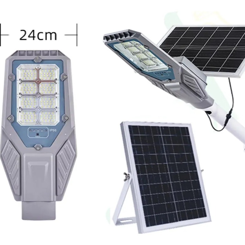 Lampe solaire LED 600 W IP65 avec batterie au lithium