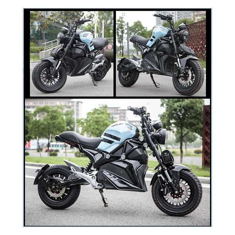 Moto électrique Little Monster 2000 W, vélo électrique 12 pouces, pneu à vide, pour adulte