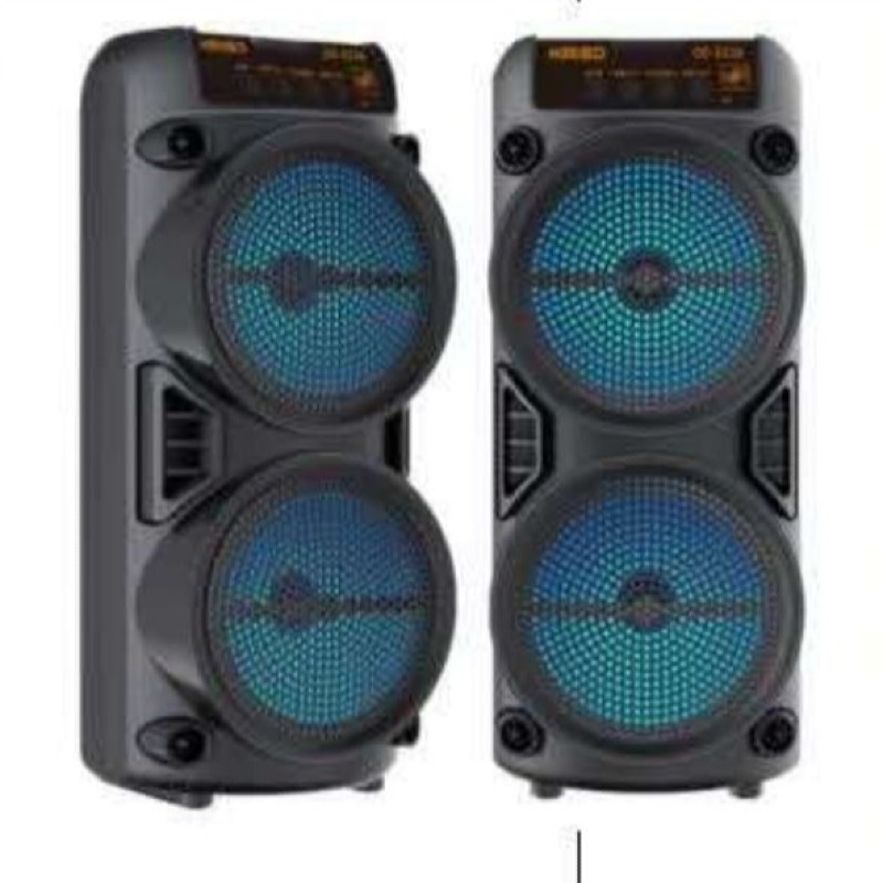 Enceinte portable Ecco ECH322 3 pouces*2