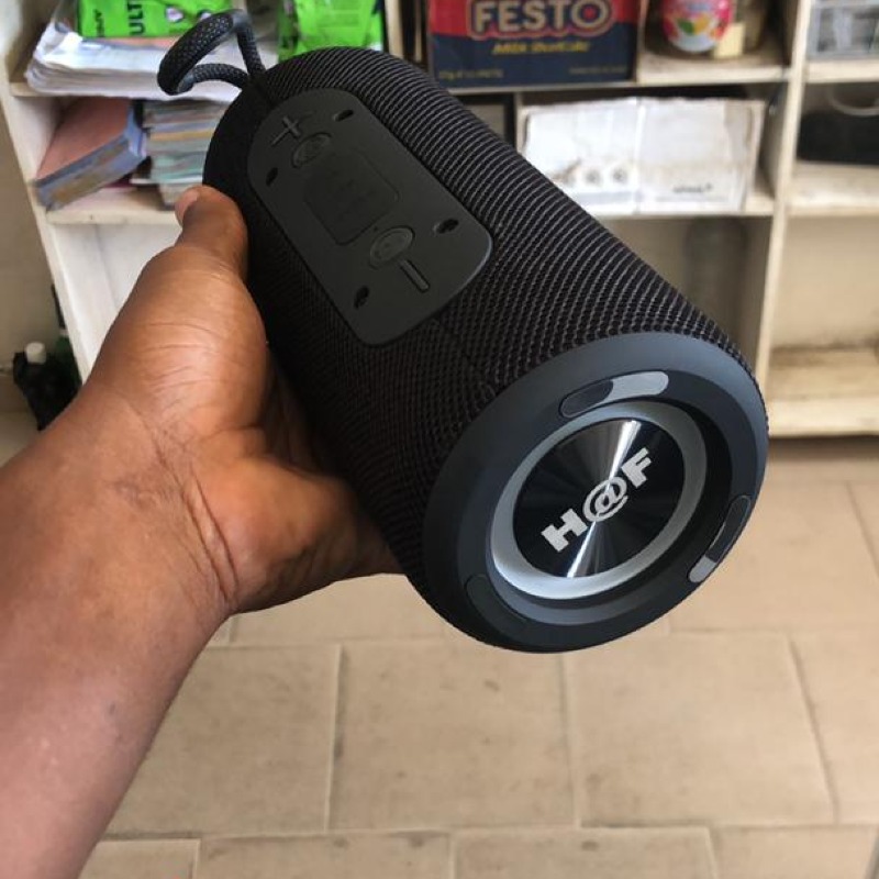 🎶 Enceinte Bluetooth H@F HF-F109 – Puissance, Style et Ambiance LED ! 🔊