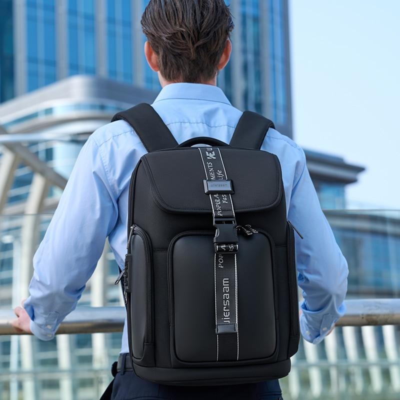 Sac à dos d'affaires antivol et étanche Wiersaam WY1200, avec plusieurs compartiments