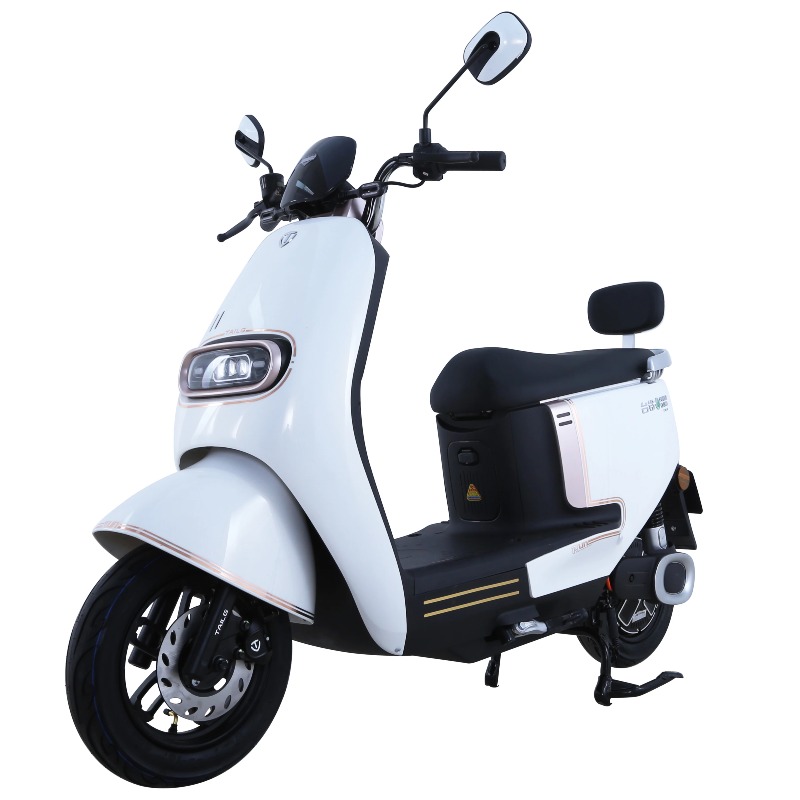 Moto électrique haute technologie avec lumière d′avertissement clignotante double 800 moteur 72V20ah