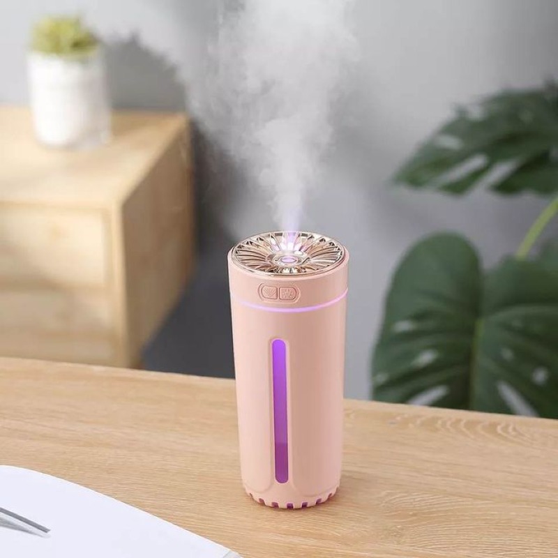 Humidificateur de Bureau à huile USB 300 Ml Avec Lumière LED 