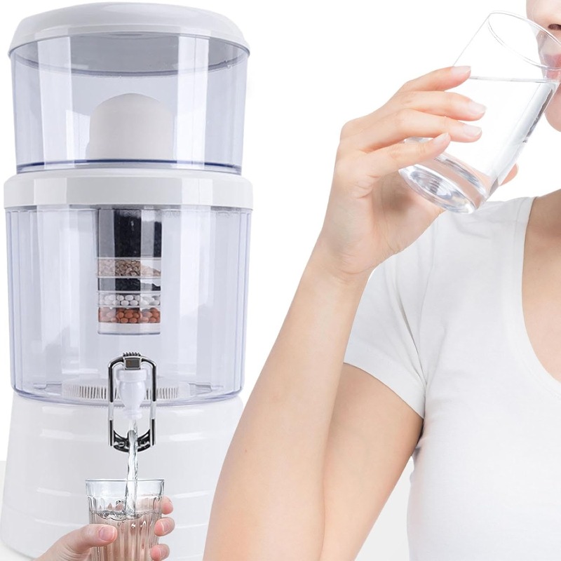 16L Distributeur de purificateur d'eau en céramique 16 L 