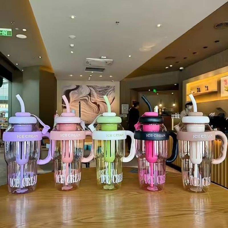 Gobelet de 1 300 ml pour activités de plein air, salle de sport, camping, infuseur à thé