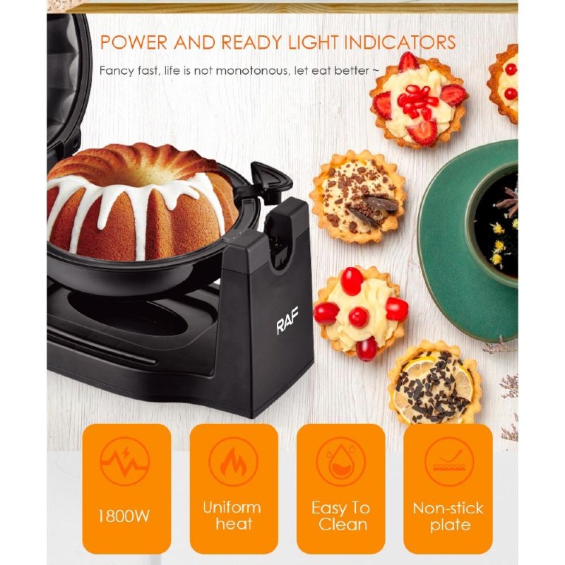 Machine à gâteau à lave rotative électrique 1800W