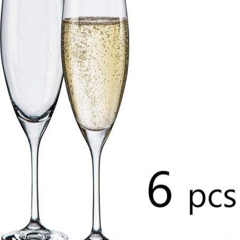 VERRE À VIN 6 pièces TRANSPARENT