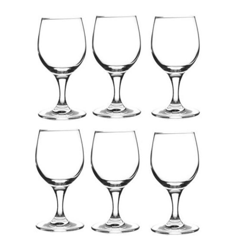 Verre En Coupe Pour Vin 6 Pièces
