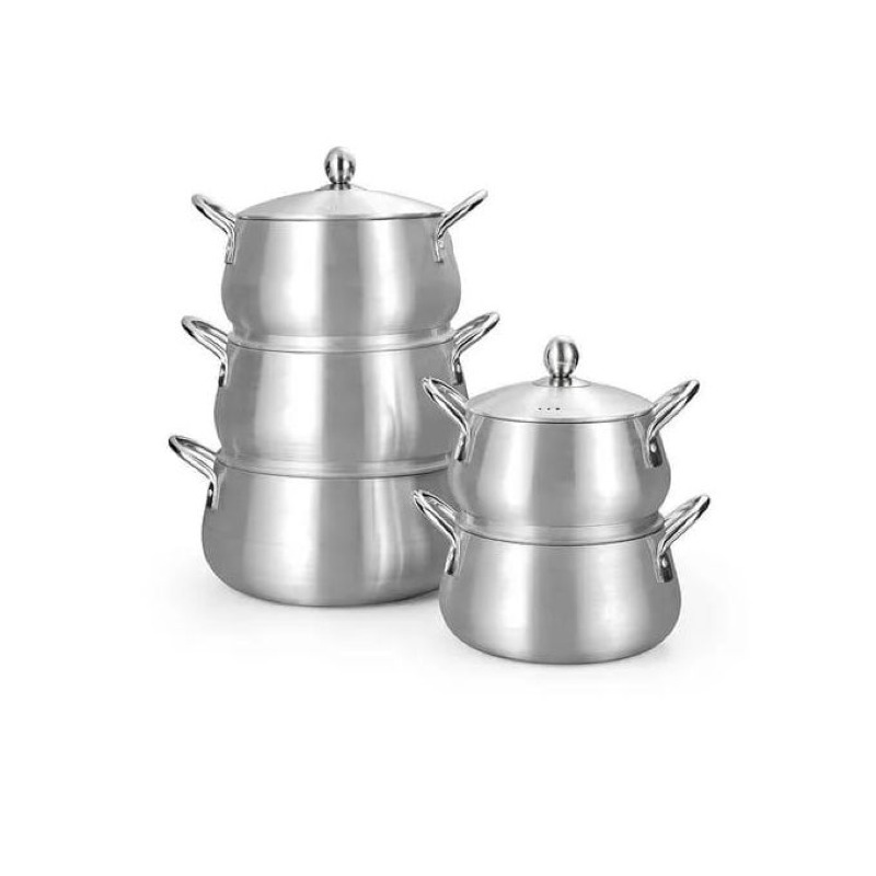 Ensemble Casserole Aluminium 5 Pièces