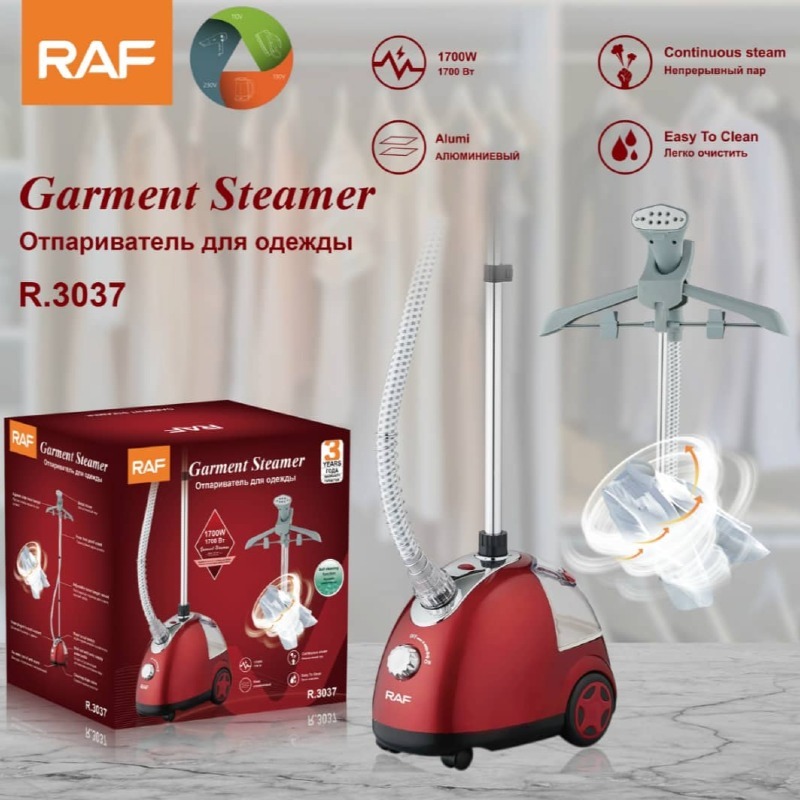 Défroisseur Vapeur Vertical RAF R.3037 – 1700W, Repassage Rapide et Efficace
